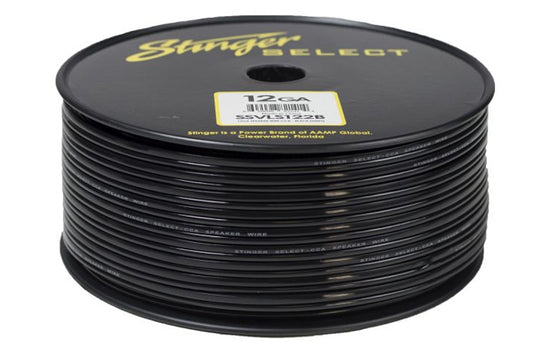 Stinger SSVLS122B Select VL Black 12 GA Speaker Wire - 250 FT — view 1