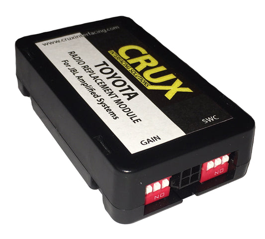 CRUX Interfacing Solutions CRUX SWRTY-61J Radio Replacement Interface with Steering Wheel Control, JBL Amp & OEM Camera Retention for Toyota/Lexus Vehicles 2003-Up — view 3