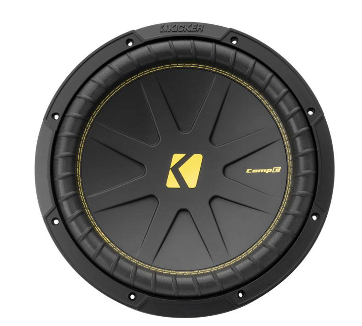 Kicker 50CWCD124 CompC 12" Dual 4-Ohm Voice Coil Subwoofer — view 4