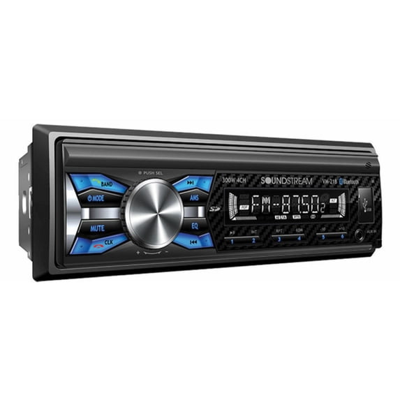 Soundstream VM-21B | Single-DIN Digital Media Player w/ USB Playback & Bluetooth — view 1