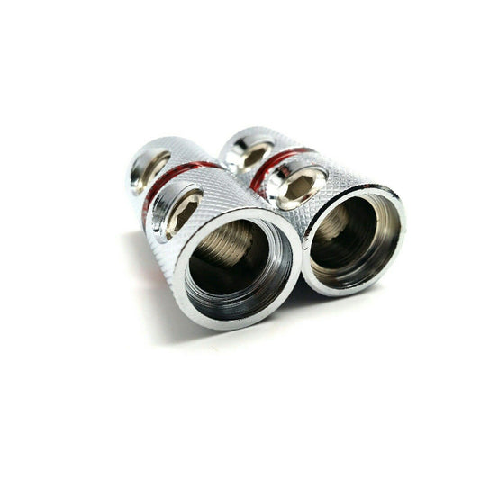Stinger SPT5210 PRO Classic 1/0 Gauge Input/Output Shoc-Krome Wire Coupler — view 2