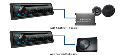 Kenwood KDC-BT35 CD-Receiver with Bluetooth — view 3