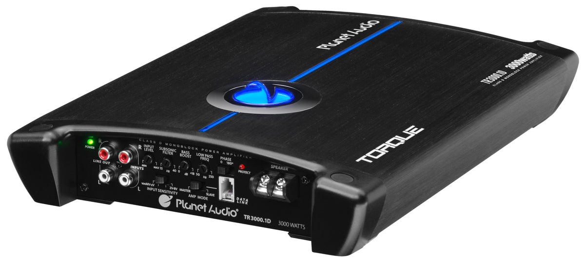 Planet Audio TR3000.1D Torque Series 3000 Watt Class D Monoblock Car Audio Amplifier — view 2