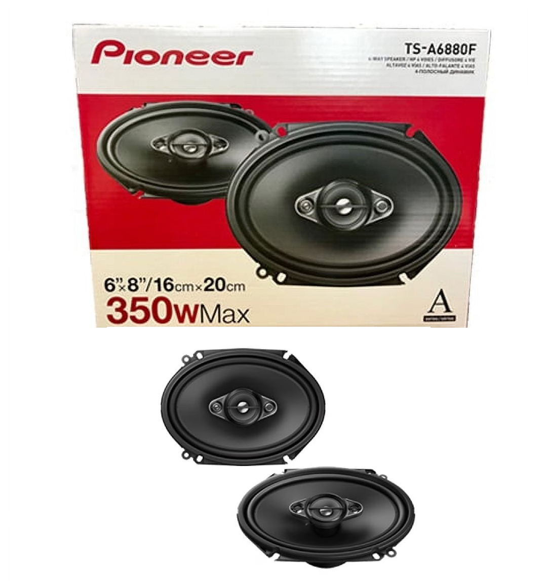 Pioneer TS-A6880F 6" x 8" 4-Way Coaxial Speaker System — view 1