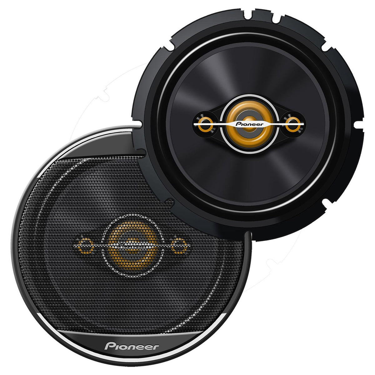 Pioneer TS-A1681F 6.5" A-Series Plus 4-Way Coaxial Car Speakers (350W Max Pair) — view 2