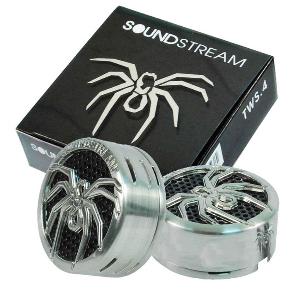 Soundstream TWS.4 | 110W 1" Micro Dome Tweeter Set — view 1