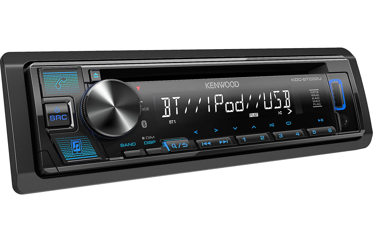 Kenwood KDC-BT282U CD-Receiver with Bluetooth — view 3
