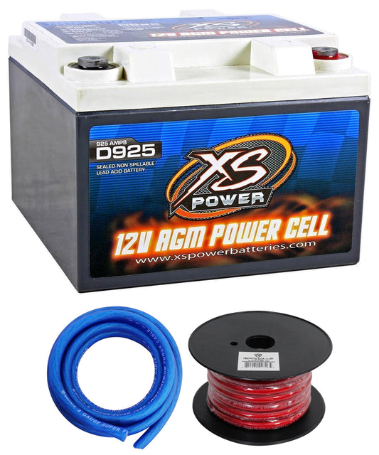 XS Power D925 12V AGM Battery — view 1
