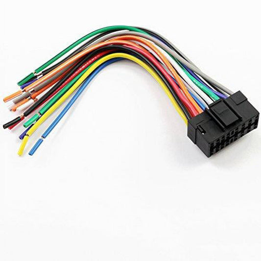 XScorpion JVC16000 Universal 16-Pin Wiring Harness with Aftermarket Stereo Plugs for JVC — view 2