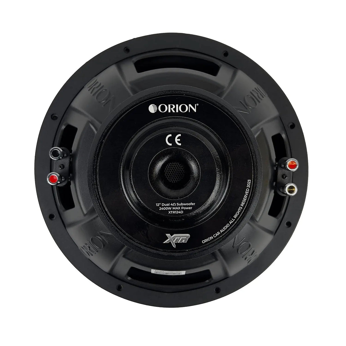 Orion XTR124D 2400W Peak (600W RMS) 12" XTR Series Dual 4-ohm Car Subwoofer — view 2