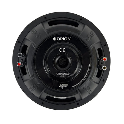 Orion XTR124D 2400W Peak (600W RMS) 12" XTR Series Dual 4-ohm Car Subwoofer — view 2