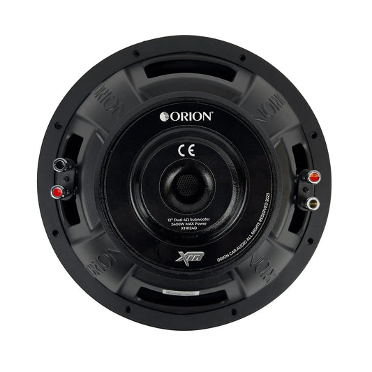 Orion XTR124D 2400W Peak (600W RMS) 12" XTR Series Dual 4-ohm Car Subwoofer — view 2