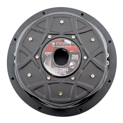 Orion XTR Series XTR12SWD4 12-Inch 2000W Max / 500W RMS Dual 4 Ohm Shallow Mount Car Subwoofer — view 5