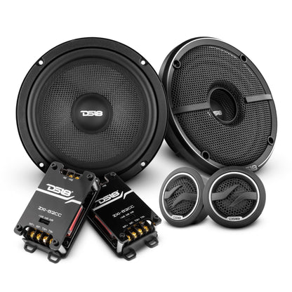 DS18 ZXI-62C 6.5" Component GEN-X COAXIAL SPEAKERS AND COMPONENT SYSTEM