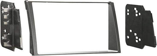 Metra 99-7337B Dash Kit Fits select 2010-11 Kia Soul models — single-DIN radios (Black) — view 2