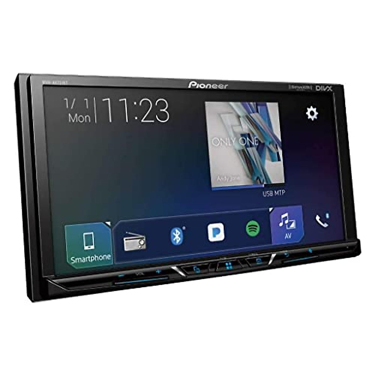Pioneer MVH-AV251BT 7 Inch Multimedia Receiver with Apple CarPlay and Android Auto — view 1