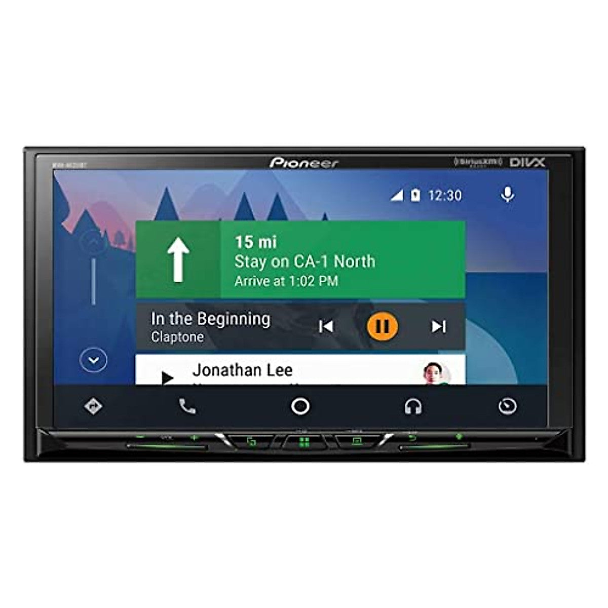 Pioneer MVH-AV251BT 7 Inch Multimedia Receiver with Apple CarPlay and Android Auto — view 2