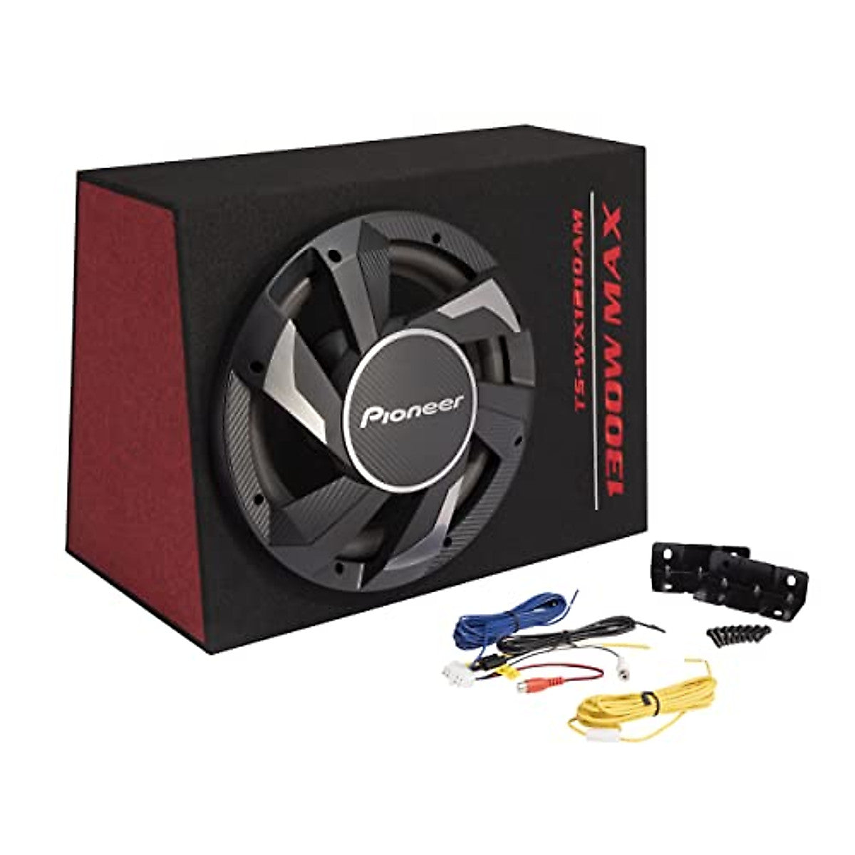 Pioneer TS-WX1210AM 12” 1300 Max Power Ported Enclosure Active Subwoofer with Built-in Amplifier — view 1