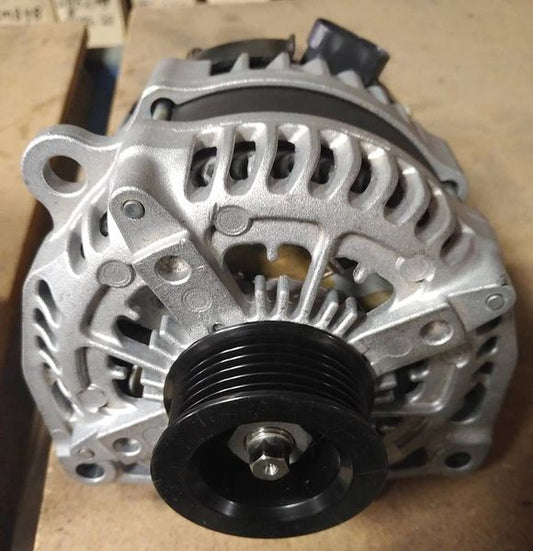 AutoTech Engineering HP-8237-320A-BK HP-8237-320A 320 Amp High Output Alternator for GM Trucks (1996-2004) - Gloss Black — view 1