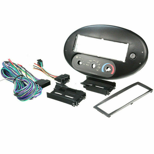 American International FMK-574 FMK574 Installation Dash Kit Bezel Harness for 1996-1999 Ford Taurus Mercury Sable — view 3