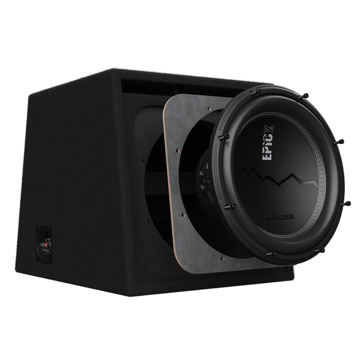 AudioControl EPICXV10 EPICX Series ported enclosure with 10" subwoofer wired for 1-ohm impedance