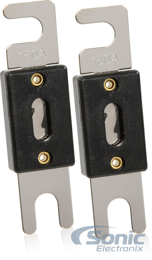 Belva BANL150 2 Pack of ANL 150A Nickel Plated Fuses — view 1