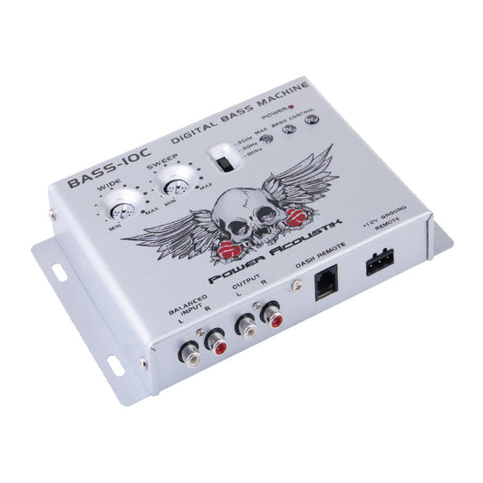 Power Acoustik BASS-10C | 10W Class C Digital Bass Restoration Processor — view 3