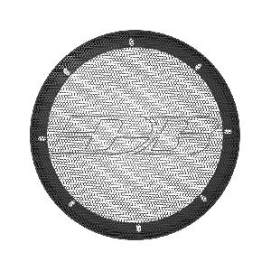 Deaf Bonce GDB-65 Apocalypse Series 6.5" Speaker Grills (Pair) — view 2