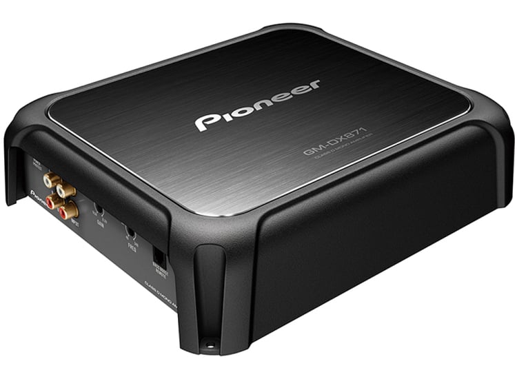 Pioneer ® GM-DX871 1,600-Watt-Max 1-Channel Class D Amplifier with Wired Bass Boost Remote — view 5
