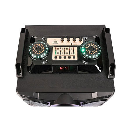 Blackmore Pro Audio BJP-8018BT Portable Audio Entertainment System with Integrated MP3 Music Player, Bluetooth Connectivity and Full PA Capabilities — view 1
