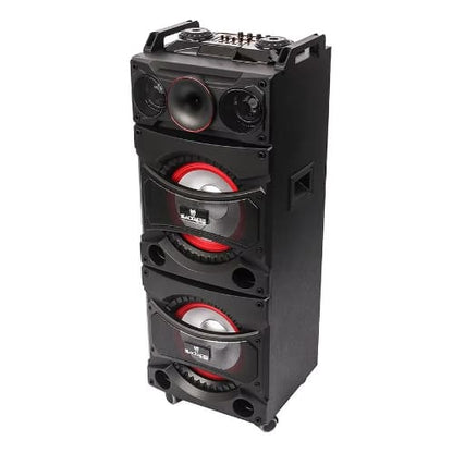 Blackmore Pro Audio BJP-8018BT Portable Audio Entertainment System with Integrated MP3 Music Player, Bluetooth Connectivity and Full PA Capabilities — view 2