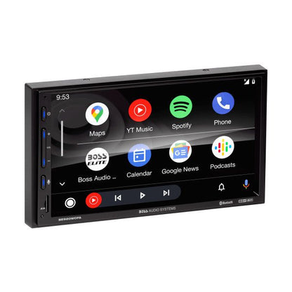 BOSS Audio Systems Elite BE920WCPA Car Stereo – Wireless Apple CarPlay & Android Auto, 7 Inch Double Din Touchscreen, Bluetooth Head Unit, Radio Receiver, USB, No CD DVD Player — view 5