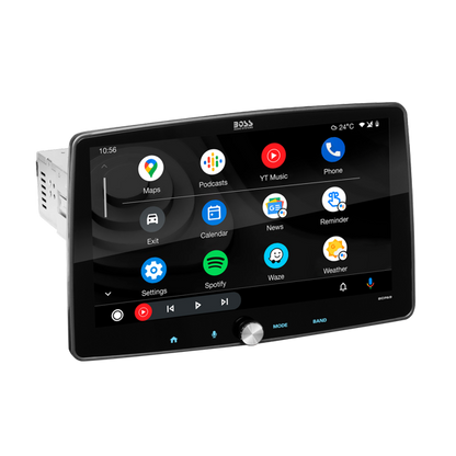BOSS Audio Systems BCPA9 Car Stereo - Apple CarPlay, Android Auto, 9 Inch LCD Touchscreen, Bluetooth, No CD DVD Player, AM/FM Radio Receiver — view 2