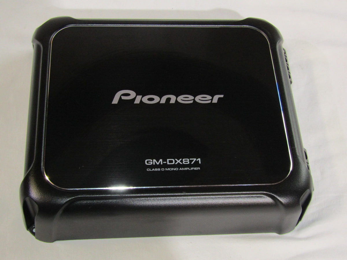 Pioneer ® GM-DX871 1,600-Watt-Max 1-Channel Class D Amplifier with Wired Bass Boost Remote — view 4