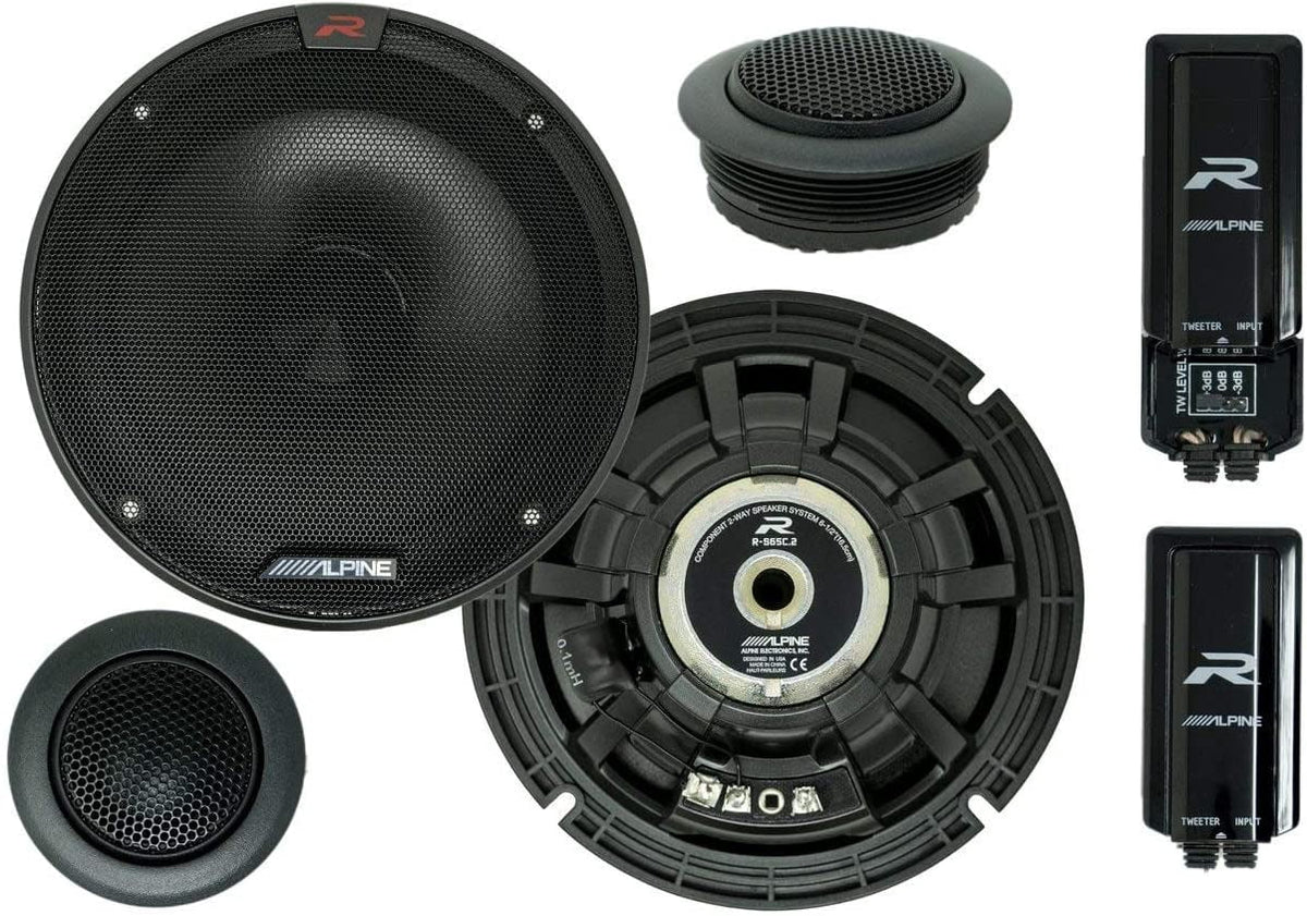 Alpine R-S65C.2 R-Series 6-1/2" Component 2-Way Speaker System — view 4