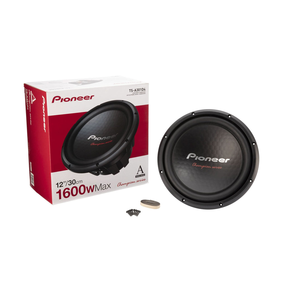 Pioneer TS-A301D4 12" A-Series Dual 4-Ohm Voice Coil Component Subwoofer | 1600W — view 5