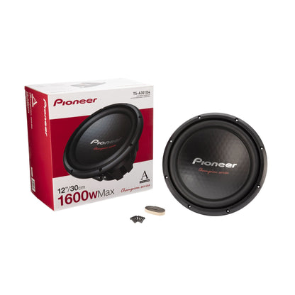 Pioneer TS-A301D4 12" A-Series Dual 4-Ohm Voice Coil Component Subwoofer | 1600W — view 5