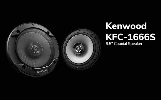 Kenwood KFC-1666S 6-1/2"Round 2-way 2 Speaker — view 3