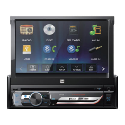Dual 7″ AV DVD Receiver – DV715B — view 4