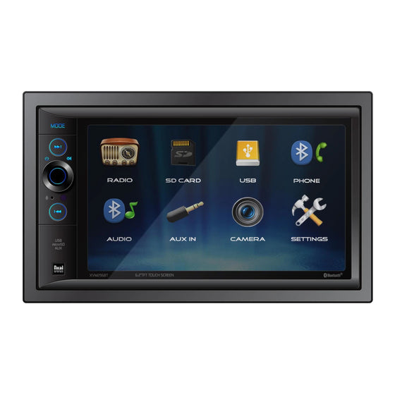 Dual Electronics 7″ AV Media Receiver – XVM296BT — view 3