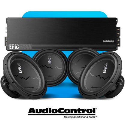 AudioControl EPICX12D4 EPICX Series 12" Dual 4-Ohm Voice Coil Subwoofer — view 4