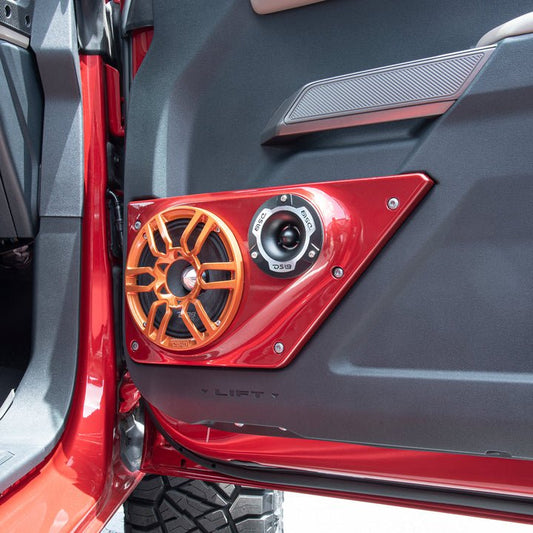DS18 BRO-FD-LR Front Door Panels Fits Most 2 x 6.5" Speakers — view 2