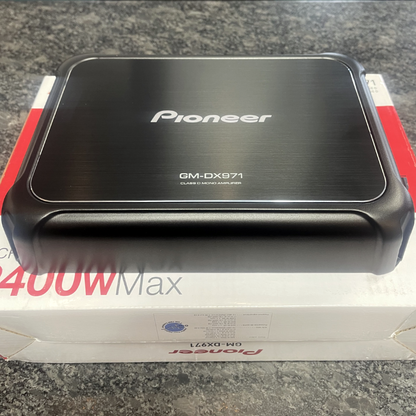 Pioneer GM-DX971 Mono Subwoofer Amplifier - 1,200 Watts RMS Class D with Wired Bass Boost Remote — view 3