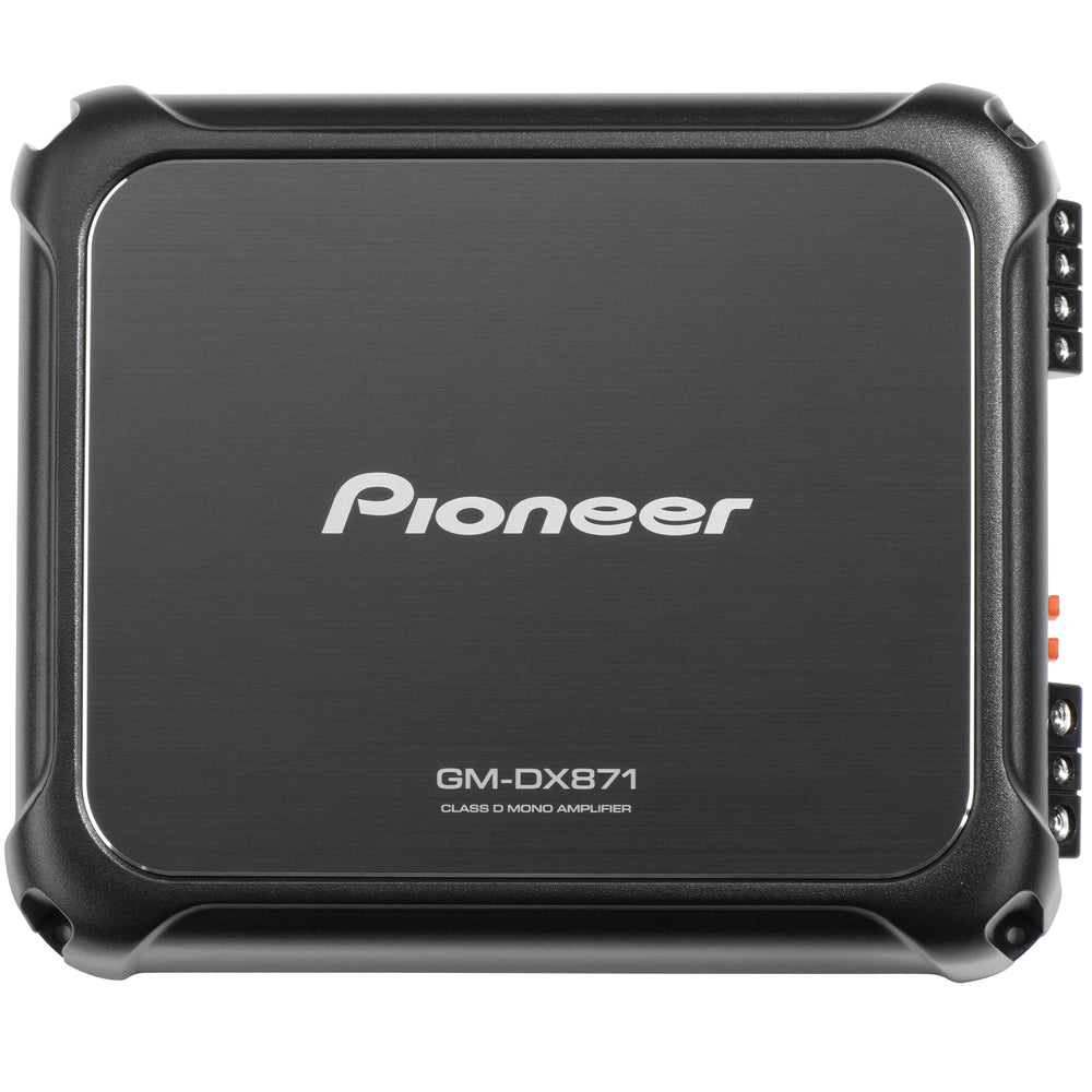 Pioneer ® GM-DX871 1,600-Watt-Max 1-Channel Class D Amplifier with Wired Bass Boost Remote — view 1
