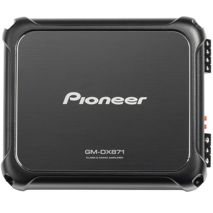 Pioneer ® GM-DX871 1,600-Watt-Max 1-Channel Class D Amplifier with Wired Bass Boost Remote — view 1
