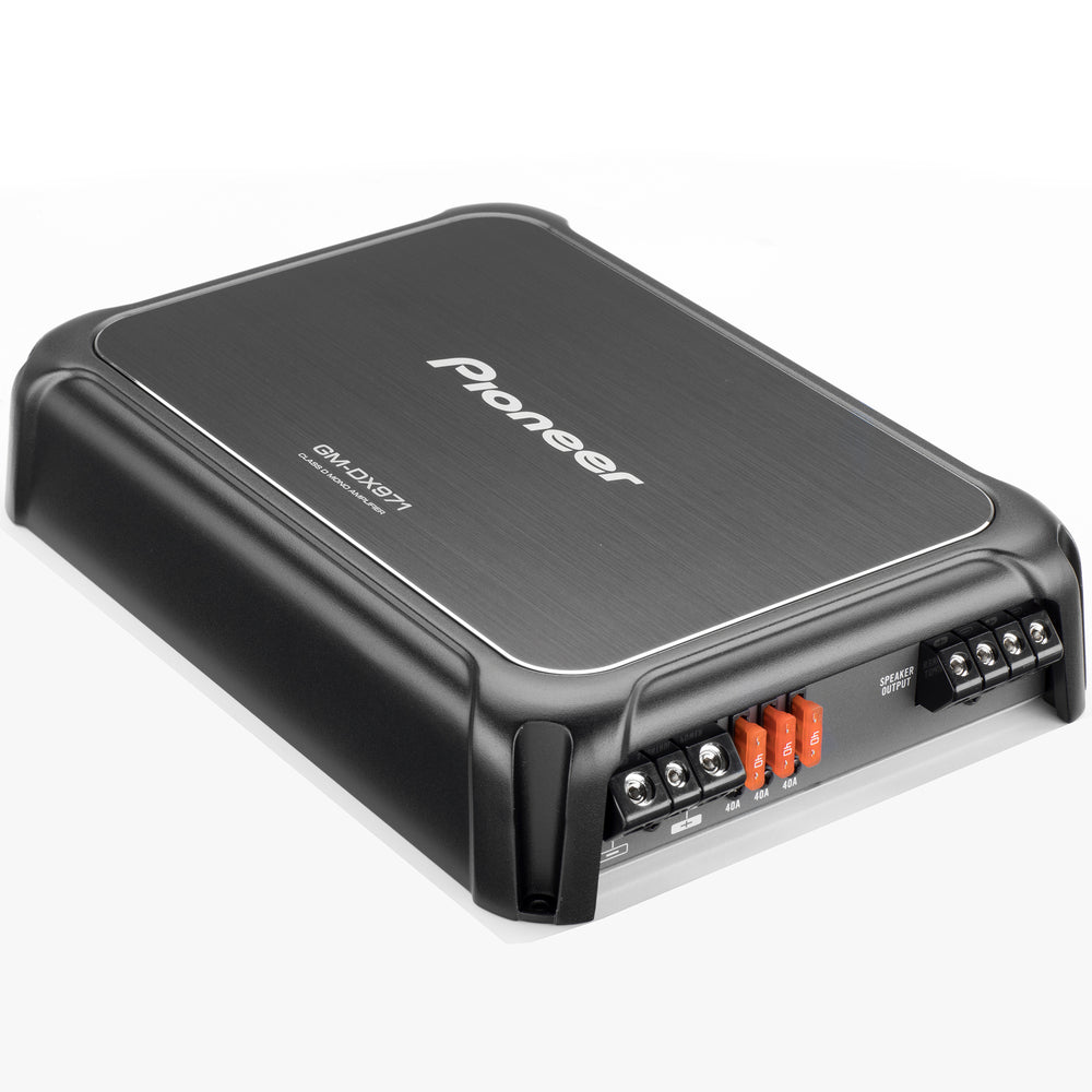 Pioneer GM-DX971 Mono Subwoofer Amplifier - 1,200 Watts RMS Class D with Wired Bass Boost Remote — view 4