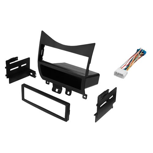 American International HONK823H Single-DIN or ISO with Pocket Relocation Kit with Harness for Honda Accord 2003 To 2007 — view 2