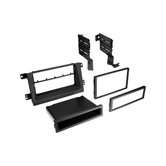 American International HONK836 Single/Double DIN Installation Dash Kit for 2006-2014 Honda Ridgeline with Storage Pocket — view 2