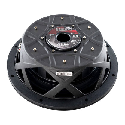 Orion XTR Series XTR12SWD4 12-Inch 2000W Max / 500W RMS Dual 4 Ohm Shallow Mount Car Subwoofer — view 3