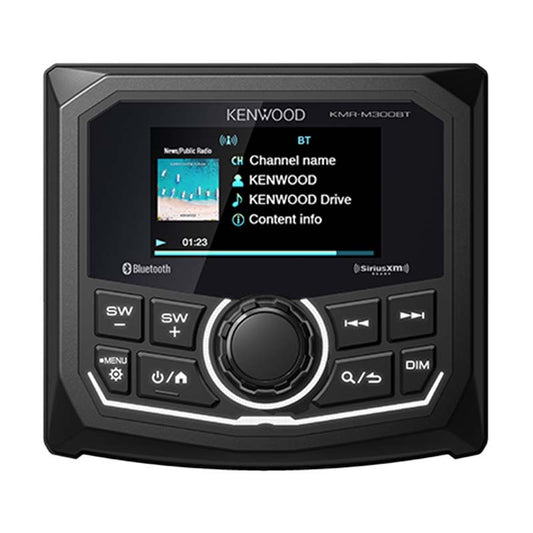 Kenwood KMR-M300BT Marine digital media receiver with built-in Bluetooth® (does not play CDs) — view 2